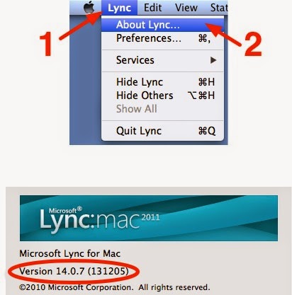 skype for business mac lync server 2010