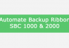 Automate Ribbon SBC1000 & SBC2000 Backups